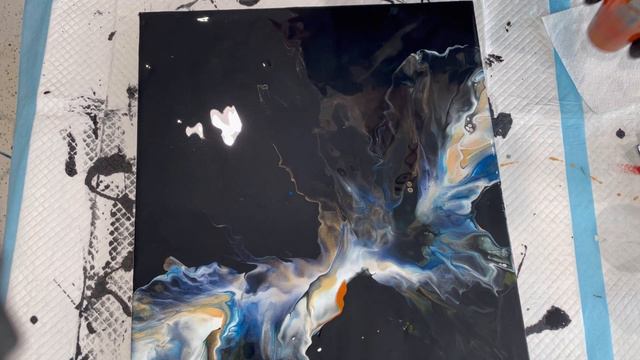 (16) MAGICAL DUTCH POUR FLOATING IN NEGATIVE SPACE! CATHARTISTRY, ACRYLIC FLUID ART, Cathy Nordlun смотреть онлайн