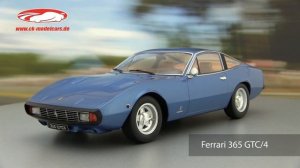 ck-modelcars-video: Ferrari 365 GTC/4, Baujahr 1971, KK-Scale