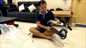 Liow video: Bought a XOOTR MG kick scooter 购买滑板车