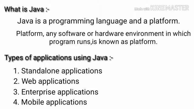 Information about Java смотреть онлайн