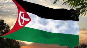 Старый флаг и гимн Палестины Old flag and anthem of Palestine