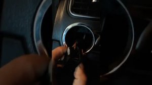 Как снять переключатель света фольксваген поло седан.