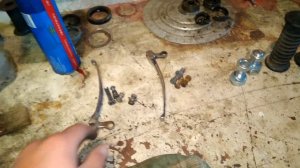 Подготовка креплений фары, жимков, подножек ИЖ