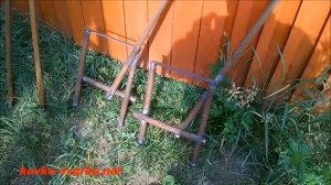 Скамейка своими руками из металла, круглых труб, сварка