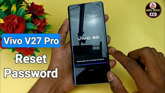 Vivo V27 Pro 5g ? Unlock Without Pc ✅   | Hard Reset | Pin Lock Reset Vivo V27 ,