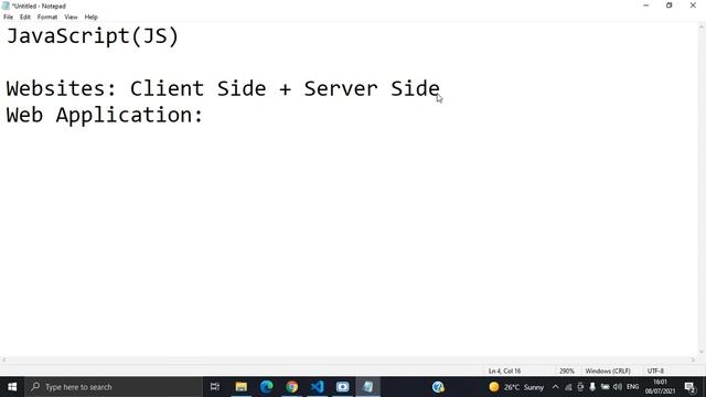 Introduction to JavaScript, part 1