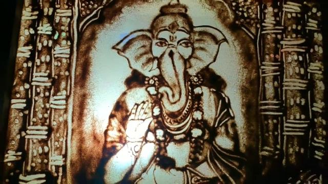 #Happy Ganesh Chaturthi #Sand Animation #Ajaykumar creativeArt смотреть онлайн