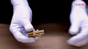 Монтаж латунных аксиальных фитингов на трубу PEX