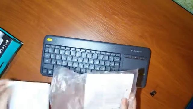 Бепроводная клавиатура(wireless touch keyboard k400 plus смотреть онлайн