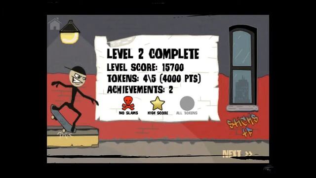 Stickman Skater World 1 Levels 1-4 смотреть онлайн