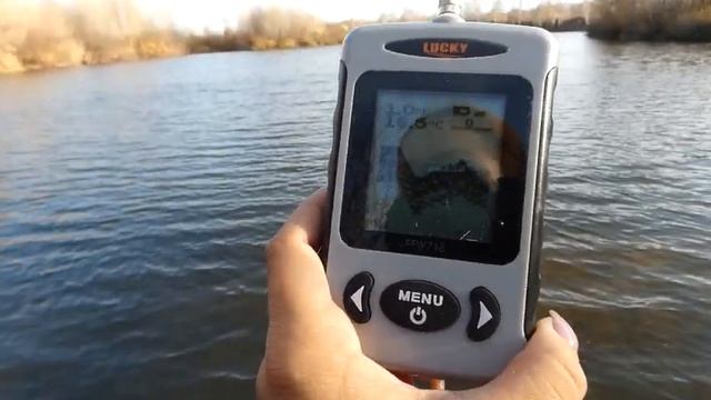 Беспроводной эхолот LUCKY FFW 718. Тест. Эксперимент с датчиками смотреть онлайн