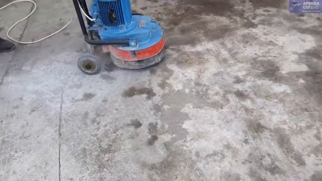 Мозаично шлифовальная машина СО 313. 1 на 220 В. Испытание с алмазными сегментами. смотреть онлайн