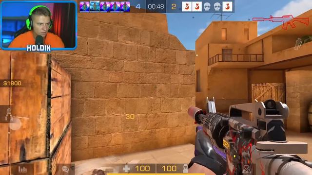 FREY SQUAD vs. HOLDIK TEAM - КАЗАШКА ПРОТИВ ХОЛДИКА STANDOFF 2 смотреть онлайн