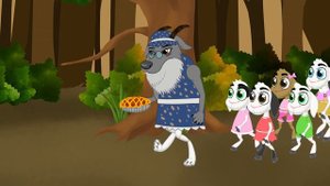 The Wolf And The Seven Little Goats | Bedtime Stories for Kids | Animated Fairy Tales