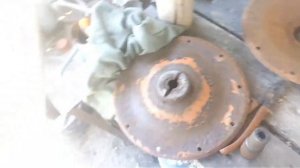 Замена подшипников на бетономешалке своими руками