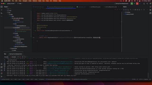12. Spring boot for Beginners - Global Exception Handling @ControllerAdvice
