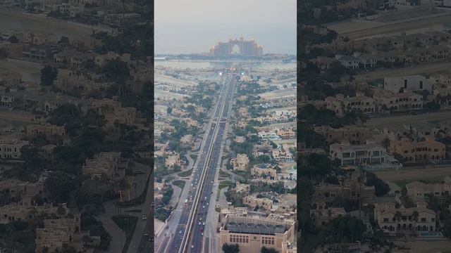 Dubai Palm Jumeirah view from The View At The Palm 🇦🇪 #dubai