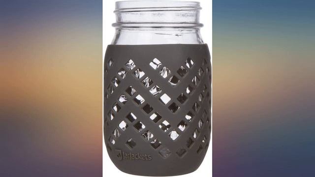 JarJackets Silicone Mason Jar Sleeve - Fits 16oz (1 pint) REGULAR-Mouth Jars | review смотреть онлайн