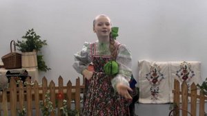 Русская народная песня "Во саду ли в огороде" исполняет  Добренко Валерия