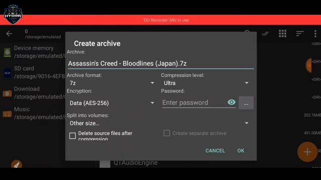 How To Use Zarchiver App In Android | What Is Compress And Extract | Full Tutorial By | Hydra Gamin