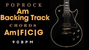 Am Backing Track 90 Bpm