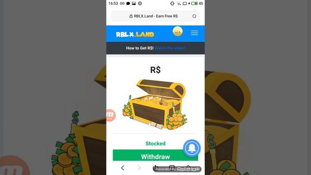 Как получить бесплатно робуксы в роблоксе/100％Робочий способ смотреть онлайн