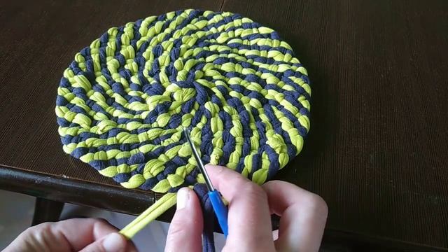 Чичковское плетение. Как закончить коврик.Ч.2 смотреть онлайн