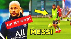 THIS IS HOW MESSI HUMILIATES THE PSG PLAYERS IN TRAINING and other football news! Mbappe, Ronaldo