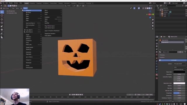 Как уменьшить количество полигонов в Blender 2.9 смотреть онлайн