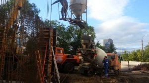 Заливка фундамента рюмкой 2