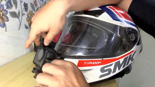 How to mount Dji Osmo Action 3 On Helmet My first YouTube Video смотреть онлайн