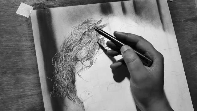 HOW TO DRAW CURLY HAIR | TUTORIAL VIDEO | SKETCH MAKER-MOUSUM смотреть онлайн