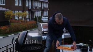 Рыба-гриль на дощечке из канадского кедра (Weber Cedar Plank).