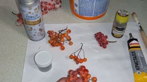 Как украсить стабилизированную рябину