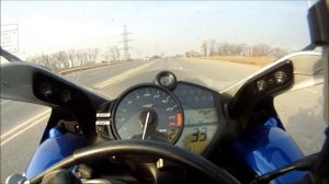 Yamaha R1 Разгон до 300 Км!