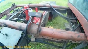 Роторная косарка "Лисичка" в деле, Т-16