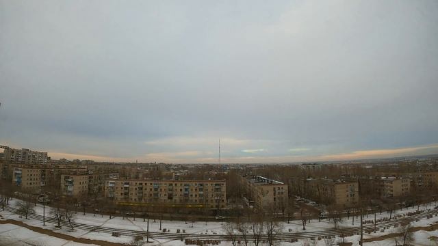 Timelapse city view, Volgograd, Russia смотреть онлайн