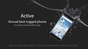Vernee Active — защищенный смартфон
