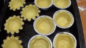 Тарталетки с творожным сыром.