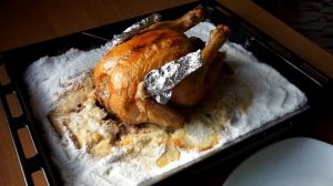 Курица и  Соль 1 кг.? Курица запеченная в духовке целиком