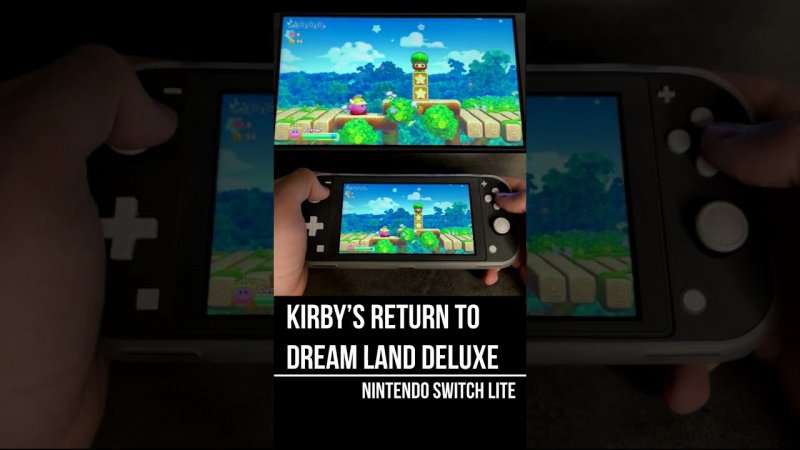 Kirby’s Return to Dream Land Deluxe Gameplay Nintendo Switch Lite #nintendoswitchlite #switchlite