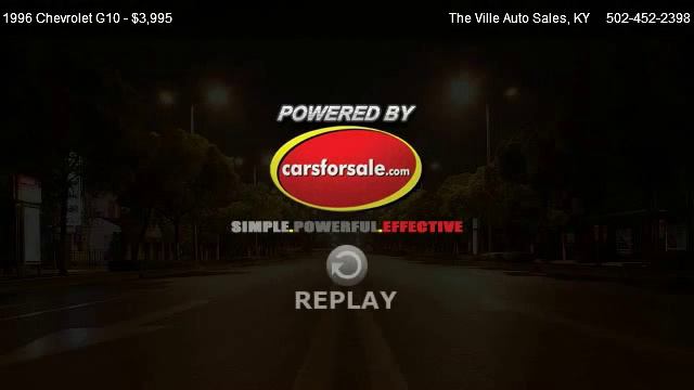 Chevrolet G10 Starcraft @ The Ville Auto Sales смотреть онлайн