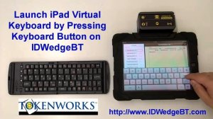 iPad Drivers License ID Scanner with Bluetooth Keyboard and Virtual Keyboard