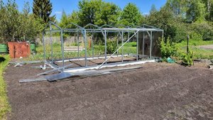 Теплица из профиля для гипсокартона.