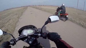 Баджаж Ява первый выезд