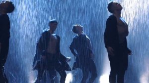 шоу под дождём. театр танца ИСКУШЕНИЕ