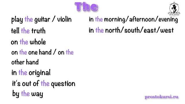 Видео-шпаргалка по английским артиклям. Простое и понятное объяснение смотреть онлайн