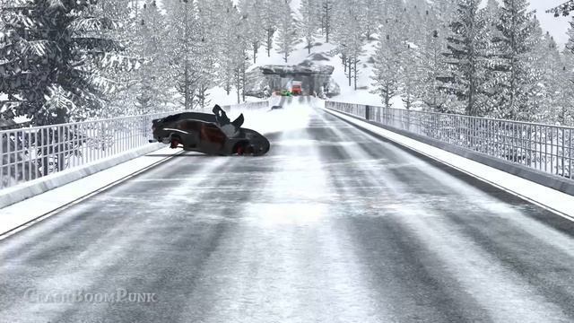 BeamNG Drive Realistic High Speed Crashes #6 смотреть онлайн