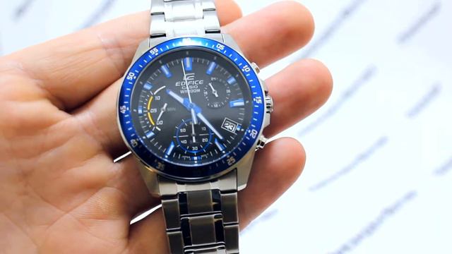 Часы Casio Edifice EFV-540D-1A2 - видео обзор от PresidentWatches.Ru смотреть онлайн