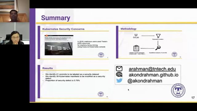 'Under-reported' Security Defects in Kubernetes Manifests смотреть онлайн